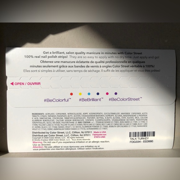 Color Street 𝐓𝐀𝐋𝐊 𝐓𝐔𝐑𝐊𝐄𝐘 (retired) - Picture 2 of 2